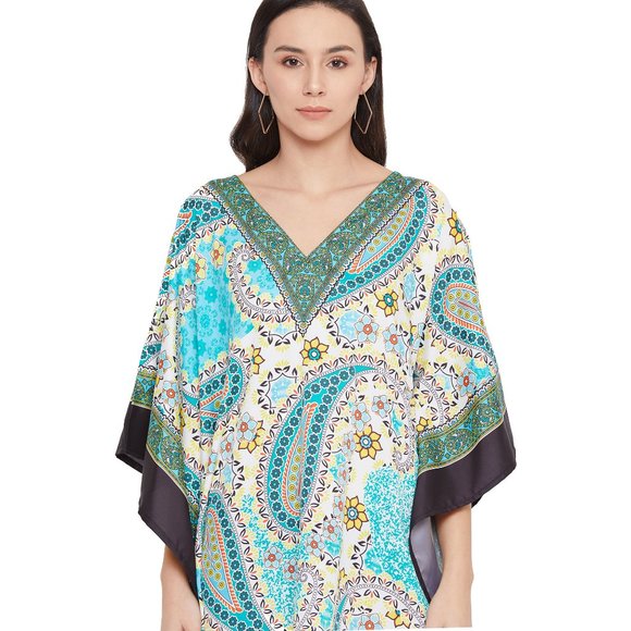 Womens Short Printed Dress One size Tunic Tops - Picture 6 of 8